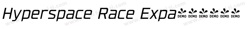 Hyperspace Race Expa字体转换